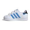 Originals Superstar Sst Comfortable Versatile Durable Shock Absorption Low Top Kids Skate Shoes Kids Sneakers White Blue IG6264