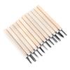 12Pcs Wood Carving Tool Set 55# Steel Sculpture Knife with Storage Box for Soft Materials