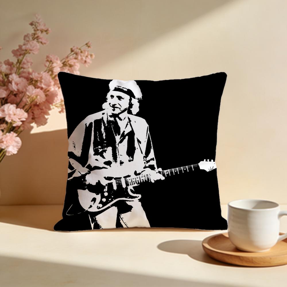 Hot DDire Straits Rockable Cushion Cover Stylish Washable Pillow Cover Ideal for Couch Bedroom Car Decoration