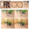 Rust-resistant Garden Stainless Steel Trellis U-Shaped Rings Garden Plant Stake