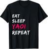 Fujoshi Eat Sleep Yaoi Repeat Boys Love Fangirl Anime Japan T-Shirt