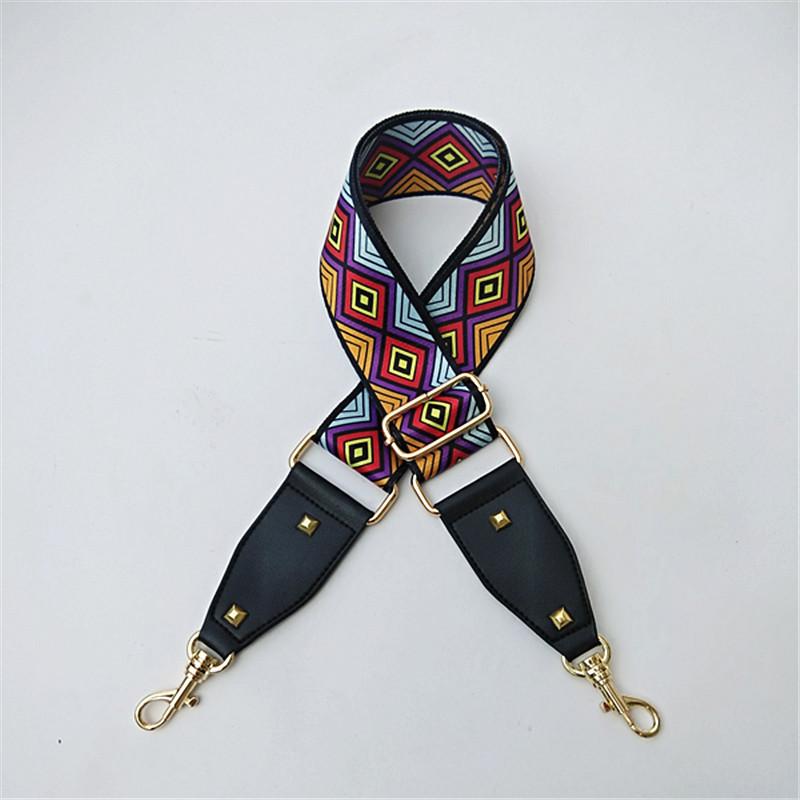 Ribbon Replaceable Adjustable Strap One Shoulder Oblique Cross Ethnic Style Long Shoulder Strap Women s Bag Strap Accessories