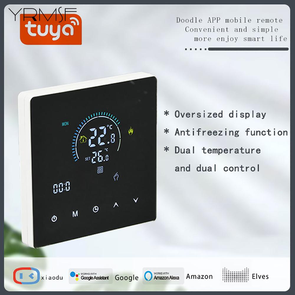 Smart WiFi Floor Heating Thermostat with LCD Display Energy - Saving for Smart Home Tuya Compatibility Emperature Control System
