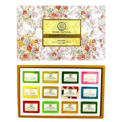 Soap Kit | Assorted Handmade Soaps | Natural Bathing Soap | Handmade Soap with Essential Oils| Set of 12, (12 X 25 G)