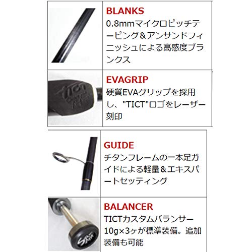 TICT Rod SRAM Technical Custom Model TCR-90S