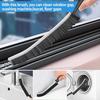 Yousheng 7Pcs Cleaning Brush Set Long Handle Replaceable Sponge Gap Scrubber Window Car Shower Sink Toilet Cleaner