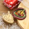 Christmas Series Embossed Christmas Tree Lacquer Seal Head Brass Carving Wax Seal Decoration Gift for Lacquer Lovers