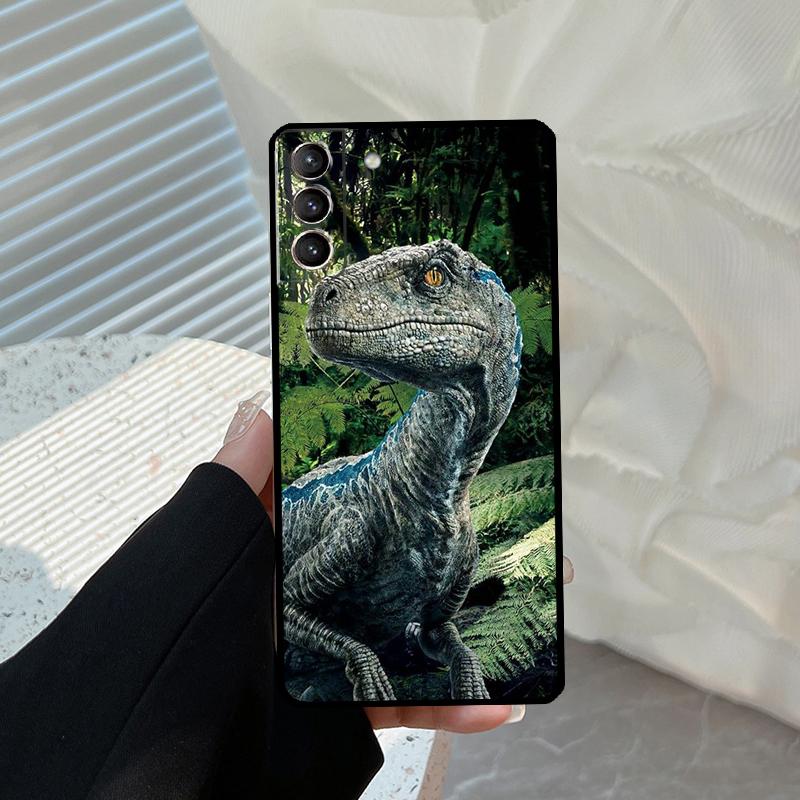 Jurassic Dinosaur World Case For Samsung Galaxy S23 S22 S21 Ultra S20 FE S8 S9 S10 Note 10 Plus Note20 Ultra Cover