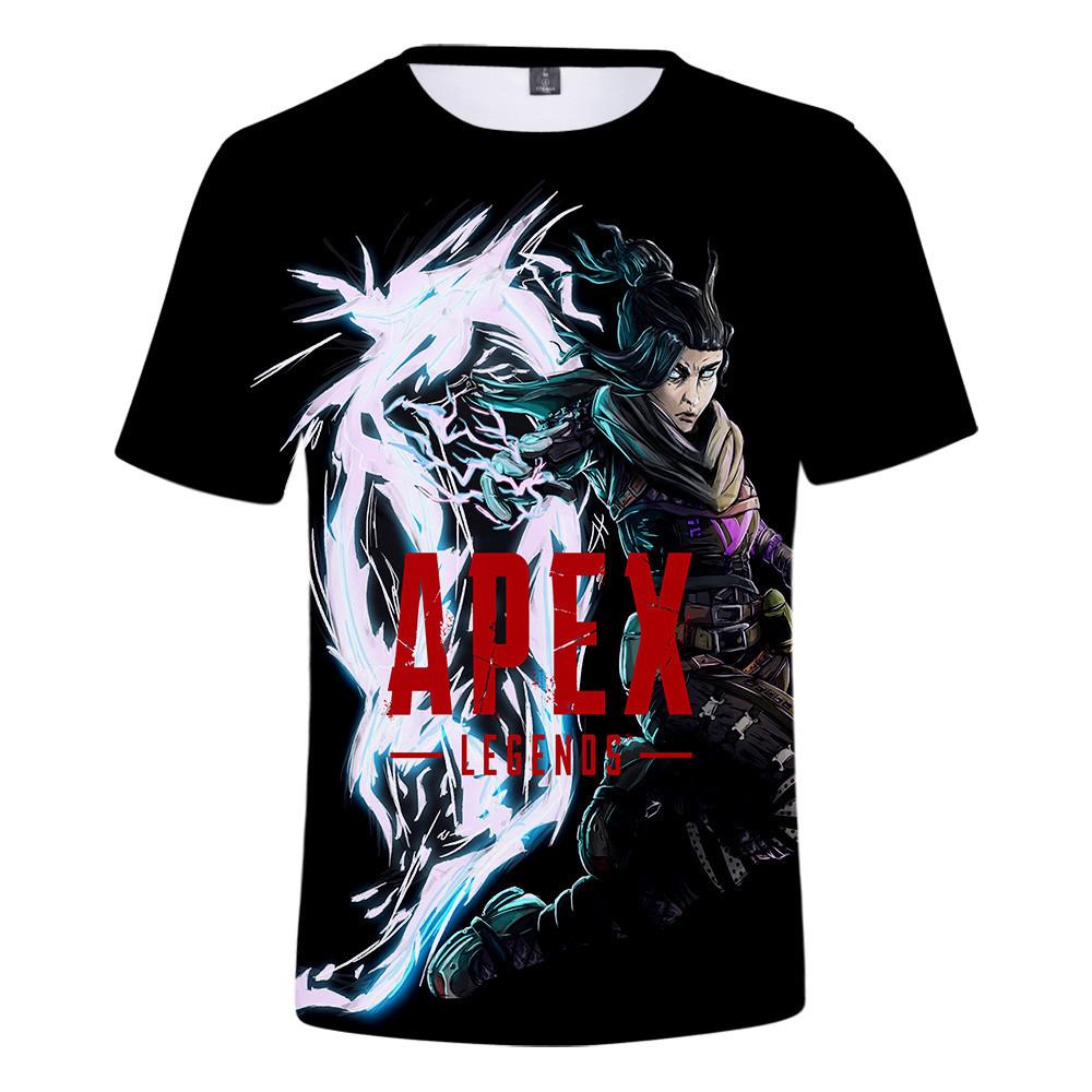 Kids T Shirt 3d Apex Legends Clothing Children Boys Girls Short Sleeve Tshirt Outerwear T -Shirt Children Clothe Tee 