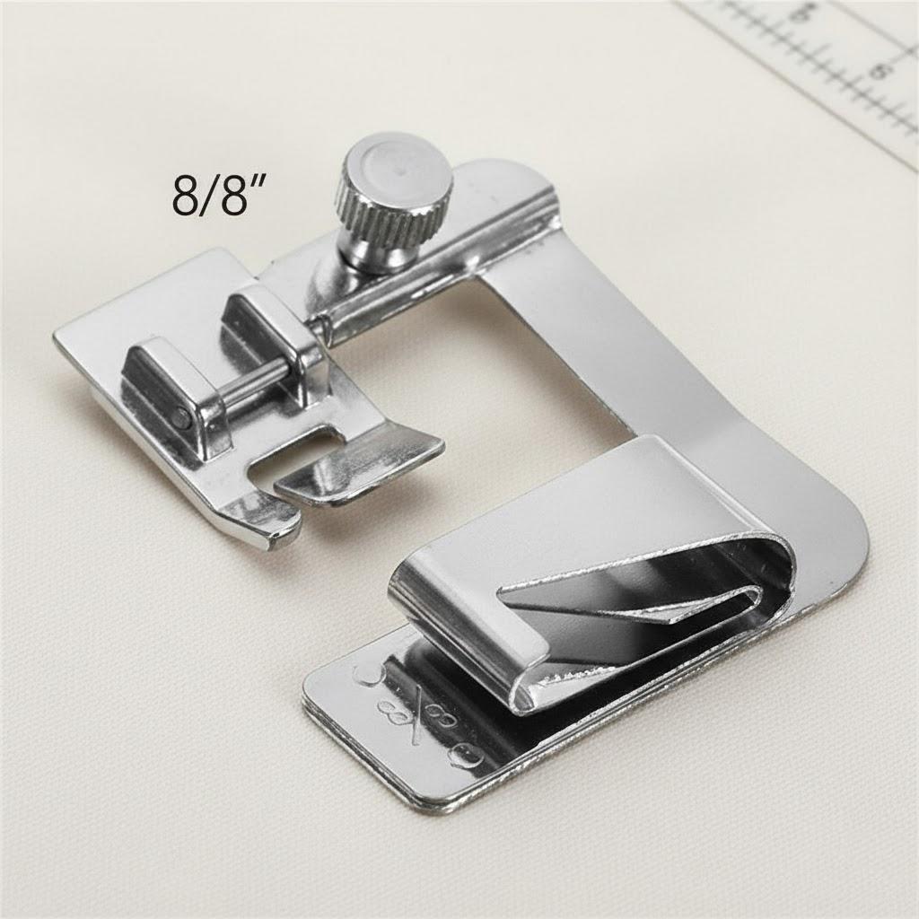 

Home Sewing Machine Presser Foot Hemming Accessories 13mm 19mm 25mm DIY Craft Supplies Beginners