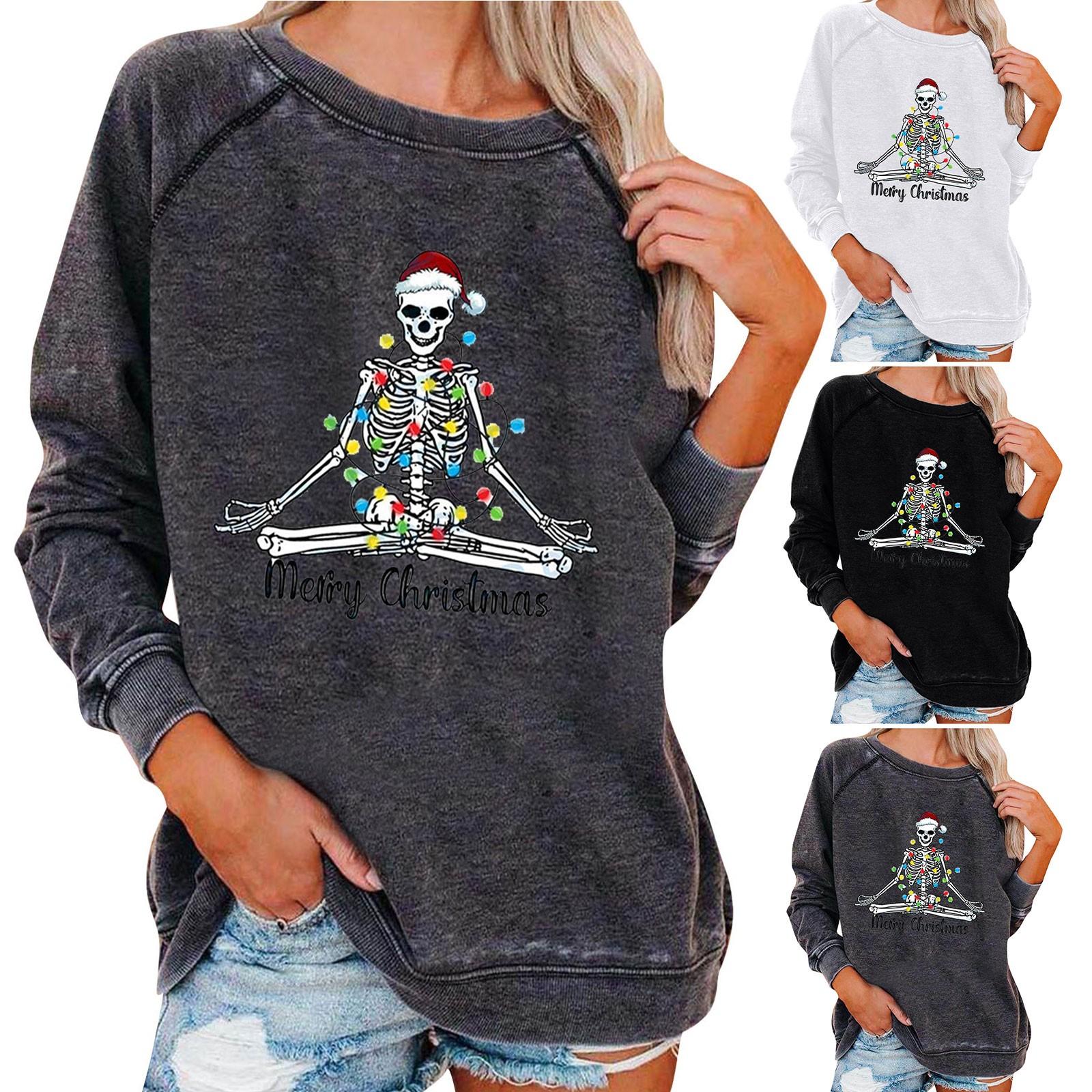 

Женский повседневный свободный свободный свитер с круглым вырезом и длинными рукавами, толстовка с капюшоном