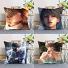 Cute XXavier Love And DDeepspace Throw Pillow Covers Pattern Cushion Cover Suitable For Sofa Bedroom Car Pillow Cover