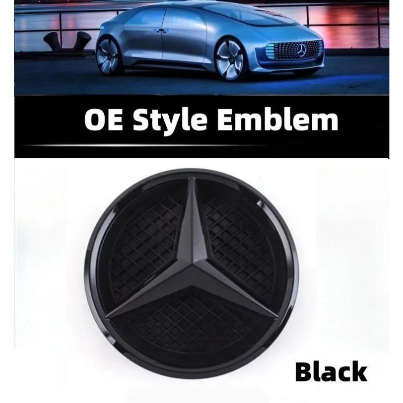 Car Front Grilled Star Emblem LED Illuminated Logo White Blue Red Light For Mercedes Benz W204 GLK220 GLK300 GLK350 GLK500 W245