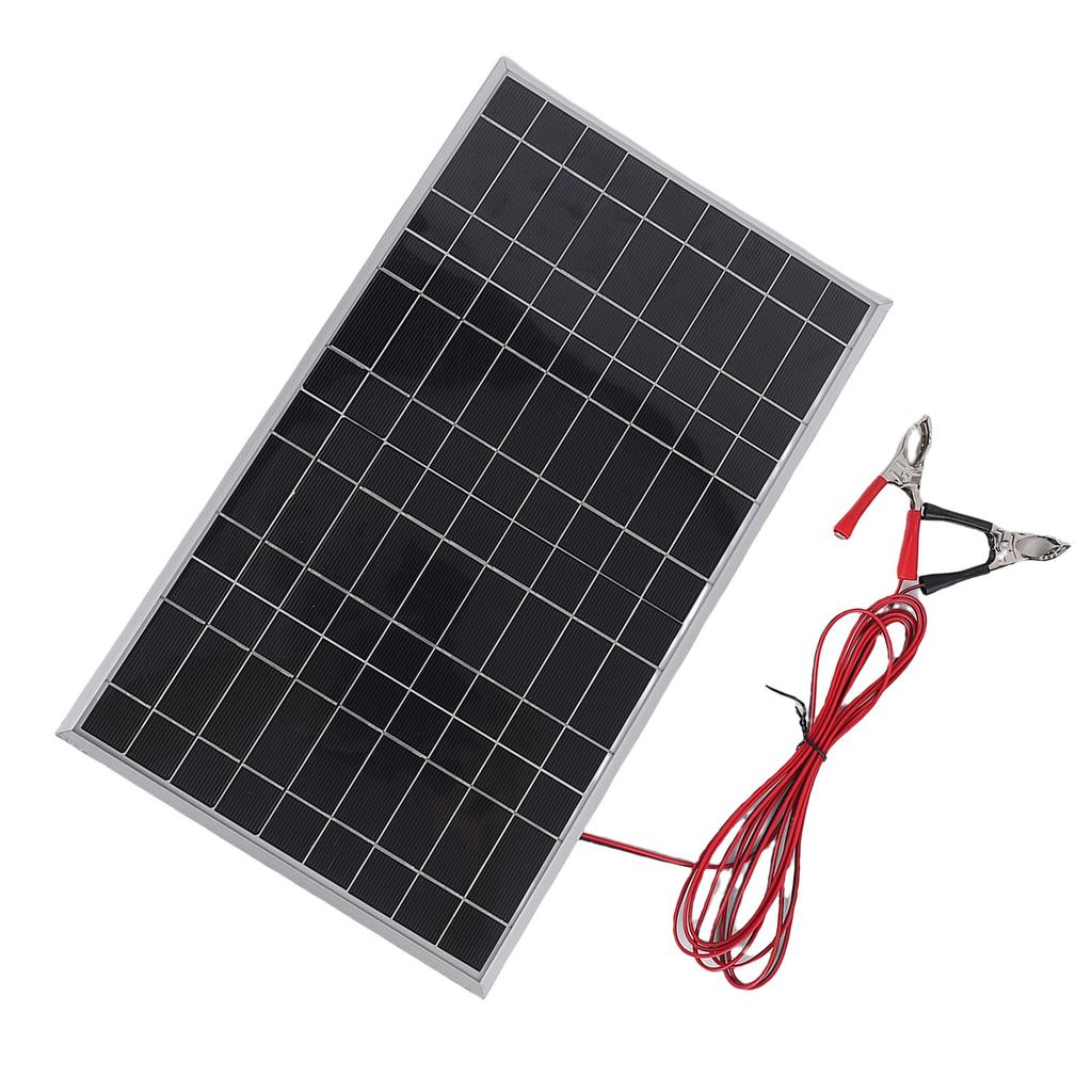 Solárny panel 10W 12V Polykryštalický kremíkový solárny panel s regulátorom pre kempovanie vonku