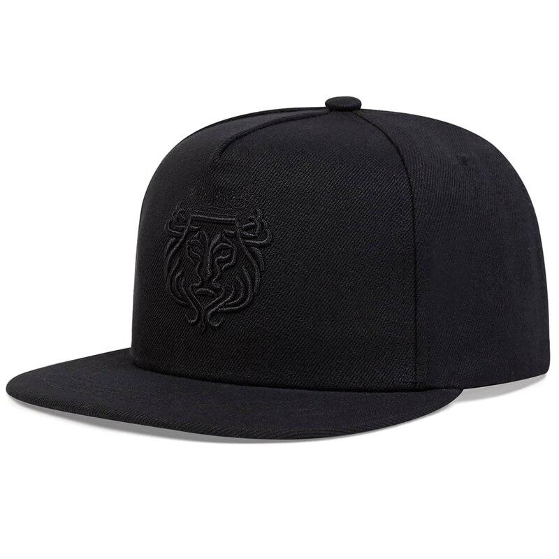 Unisex Löwenkrone Stickerei Hip-Hop Hüte Outdoor Verstellbar Lässig Baseballkappen Sonnenhut