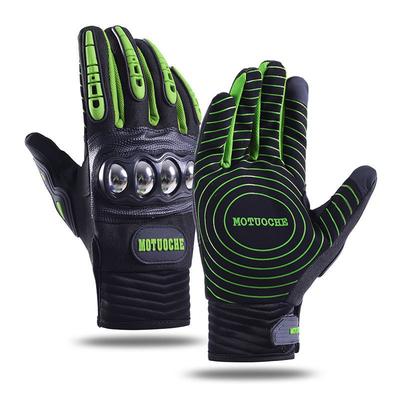 Cycling Gloves Four Seasons Men's Outdoor Sports Motorcycle Case Touch Screen Off Road Palm Protection Shock Absorbing and Anti Slip Gloves