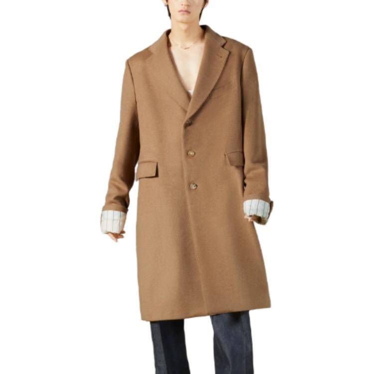Gucci Cities Label Single Breasted Coat 753089-ZAHGS-2250