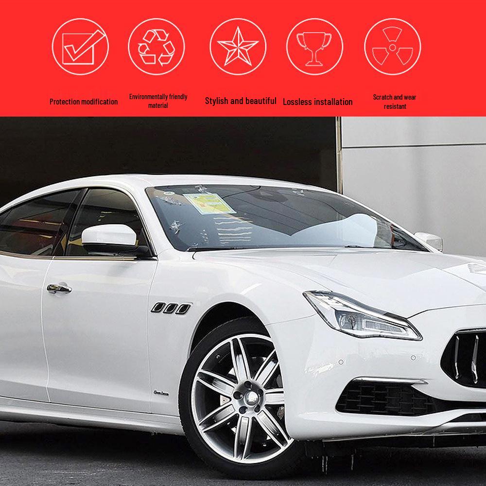 Univerzální samolepky bočních blinkrů na blatníky auta s imitací karbonových vláken – Sportovní personalizované mod doplňky