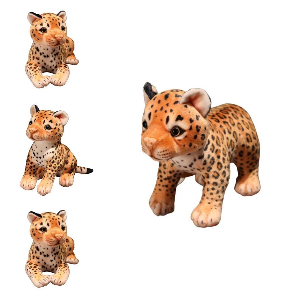 Cute Leopard Plush Toy For Kids Soft And Huggable Stuffed Animal