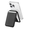 MagSafe Phone Card Wallet Premium Leather Magnetic Mount Holds 4 Cards iStory