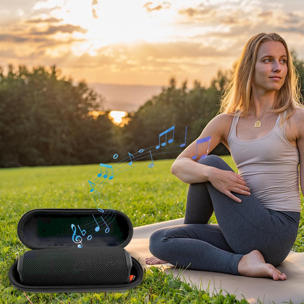 Hartschalen-Tragetasche für JBL Flip 7 Lautsprecher Tragbare Aufbewahrungstasche Stoßfeste Harte Reisekoffer Kratzfeste Kabellose Lautsprechertasche