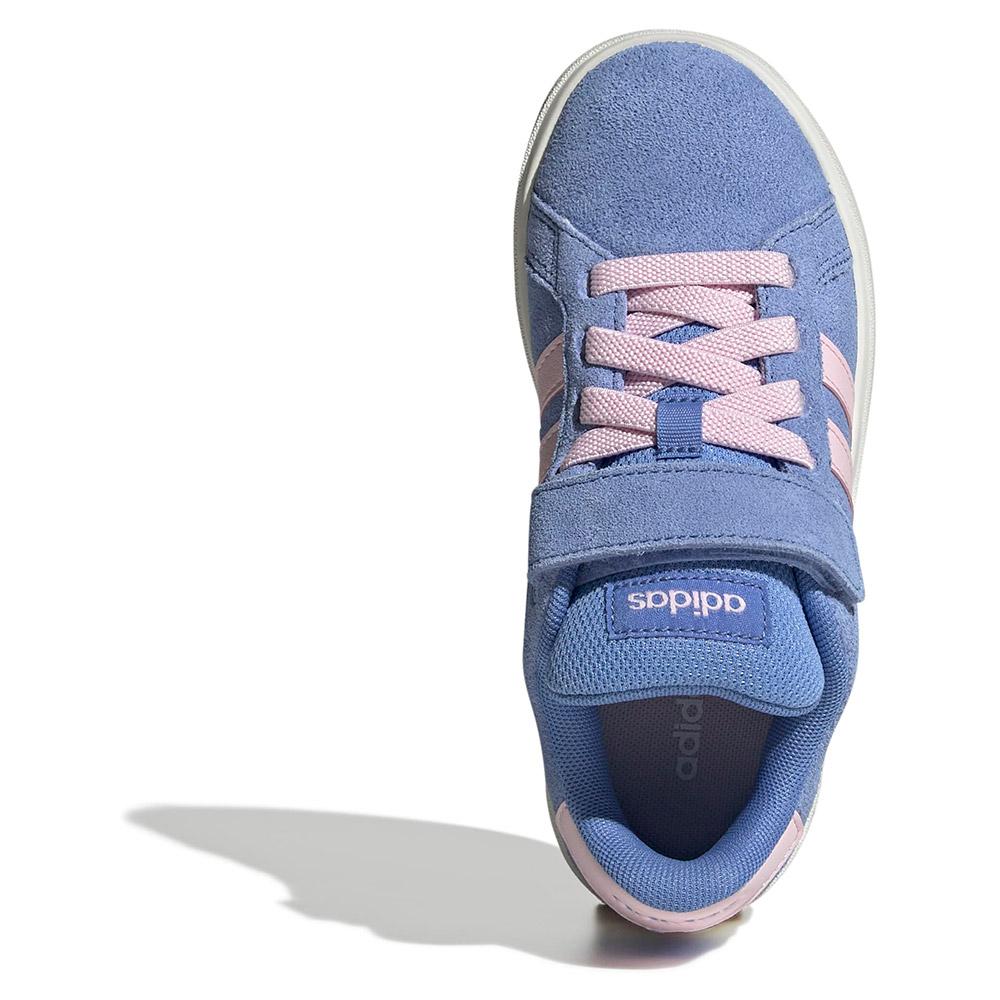 adidas Grand Court 00s El C Sneakers Suede Blue