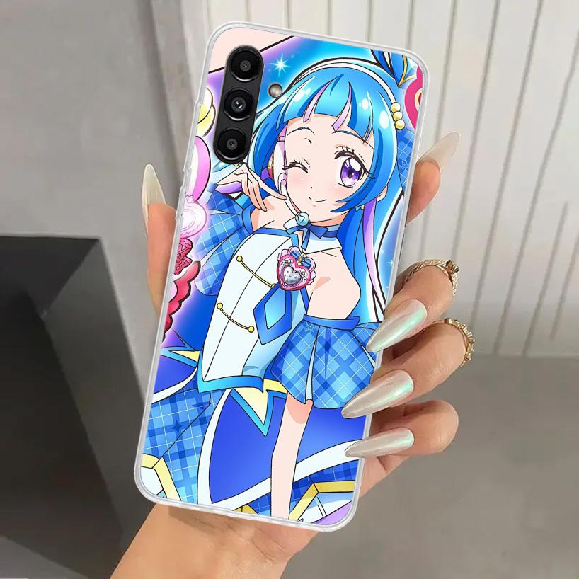 Pretty Cure Anime Phone Case for Samsung Galaxy A17 A16 A37 A26 A36 A57 A56 A15 A25 A35 A55 A14 A24 A34 A54 A13 A23 A33 A53 Gala