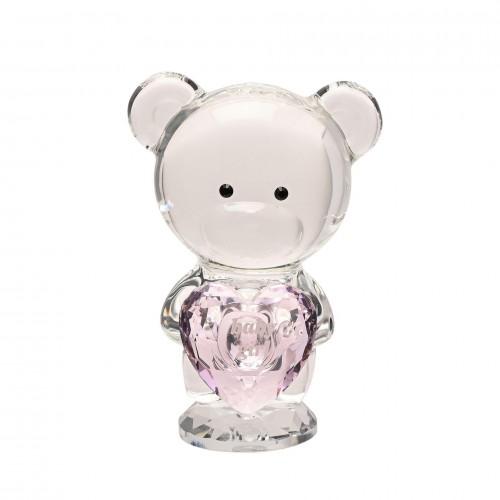 Crystocraft Crystal Bear - Baby Girl