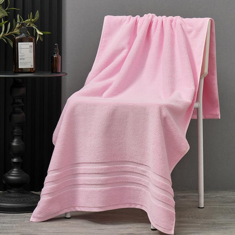 Cross-Border 650g Thick Cotton Bath Towel Set - Absorbent, Lint-Free, Fish Scale Loop, Gift Box 70x140