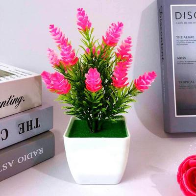 1Pc Artificial Pine Cone Plant Miniascape Wedding Party Home Table Bonsai Decor