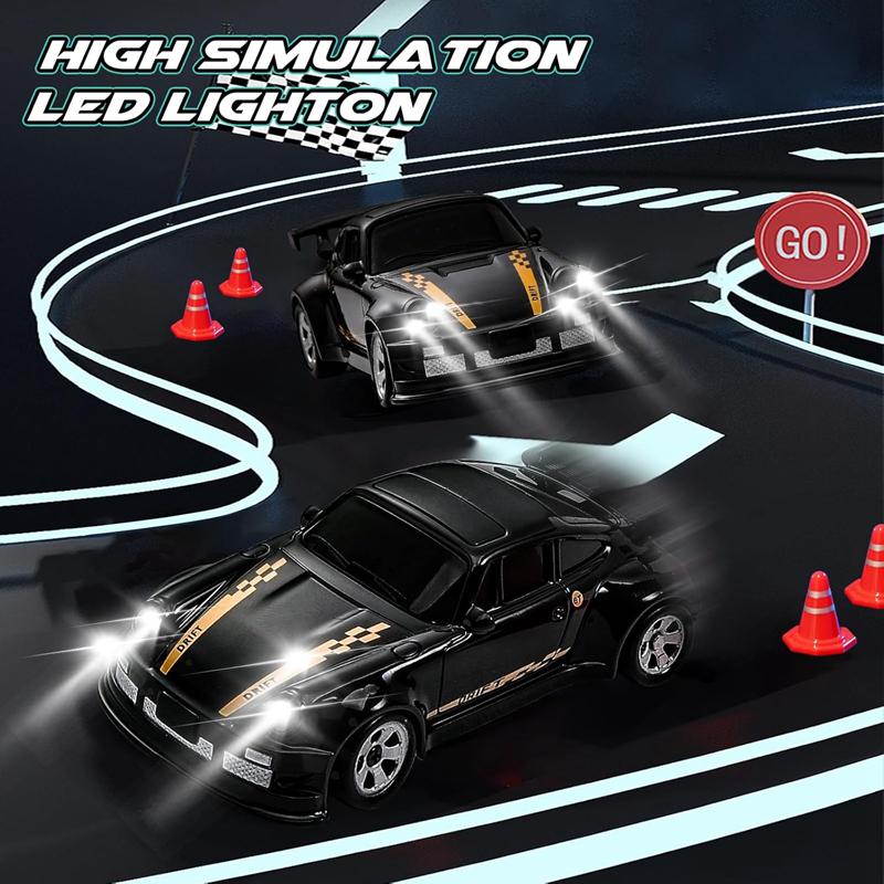 1/64 2.4g High Speed Drift Rc Car Remote Control Car Four Wheel Drive Radio Controlled Mini Rtr Racing Model Boy Toy Gift