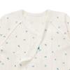 Bluedog Baby Gift Set  Leaf Flower Baby Bodysuit And Mittens 46170 000 02+46170 008 03