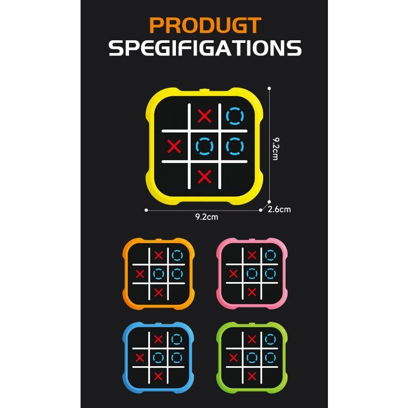 1PC Popular Super Tic-tac-toe Toy Multi-functional Intelligent Electronic Chessboard All-in-one Children's Puzzle Game