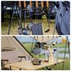 8pcs Leather S Hooks Camping Hook Hanger Multipurpose S-Shaped Hangers for Outdoor Picnic Hanging Pots Pans Utensils For Kitchen