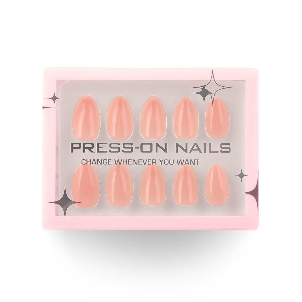 

Простые накладные ногти Французские типсы для маникюра Пресс для ногтей своими руками GD50