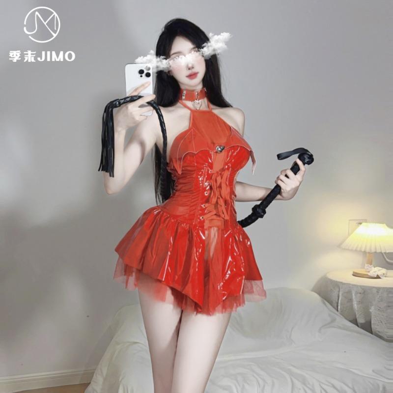 Sex Underwear Sweet Desire Demon Girl Thin Sexy Cos Suit Perspective Suit Onesie Mesh Skirt