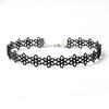 6pcs Women’s Black Lace Choker Necklace Set