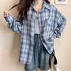 La Chapelle Women's Casual Plaid Shirt Jacket