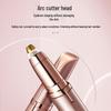 USB Rechargeable Electric Eyebrow Trimmer for Women with Anti-Scratch Design & Extra Blade