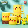 SHUNXIANG Keramiktassen Pokémon Pikachu Tasse Kawaii Anime Frühstück Milchbecher Niedliches Trinkgeschirr Kaffeetasse Kinder Wasserbecher
