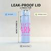 1PC Neuro Sparkly Awareness Graphic,750ml Color Plastic Sports Water Bottle,Leakproof Flip Straw Lid,Suitable for Sports Office Home Use