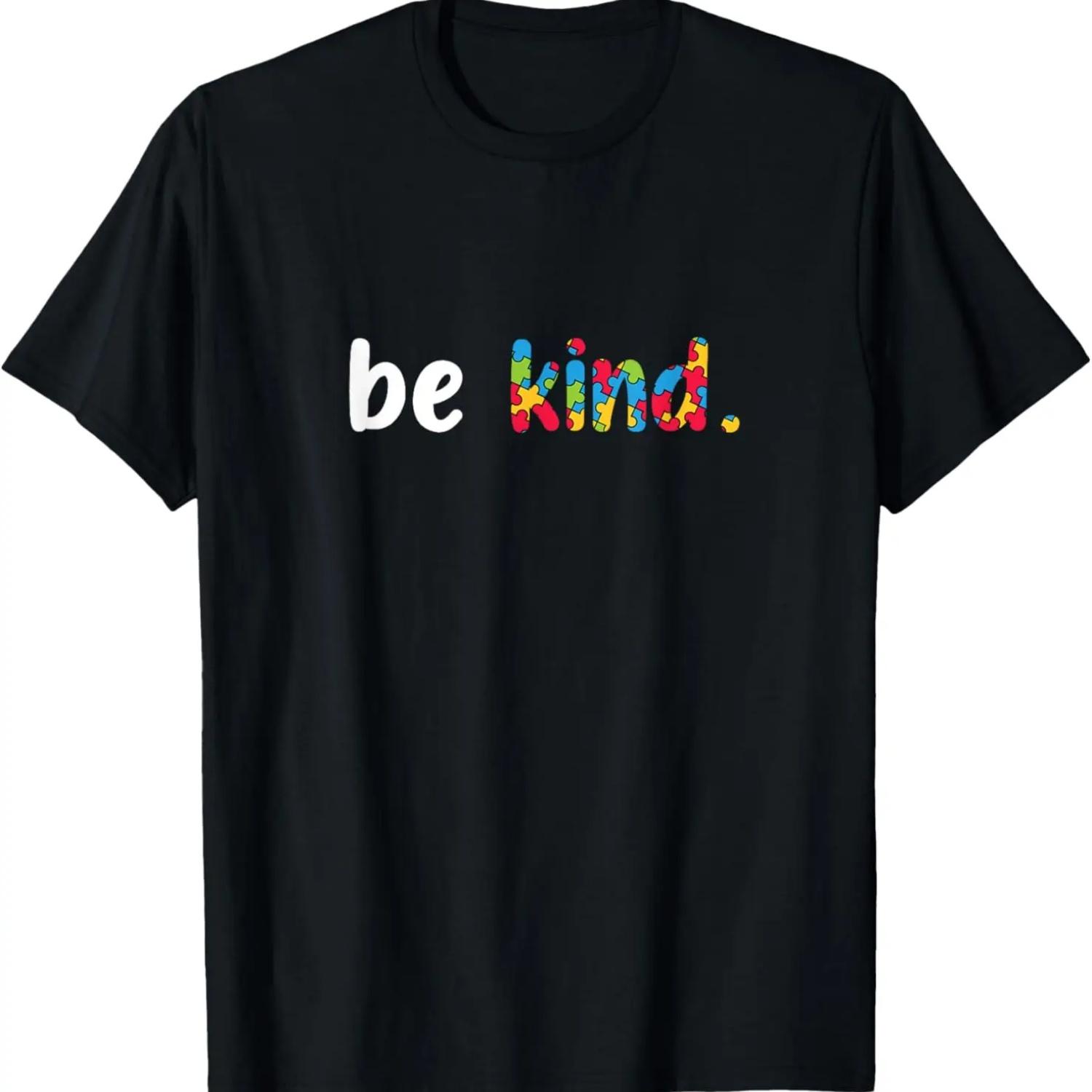 Kindness - Be Kind And Courageous - Positive Inspirational T-Shirt S