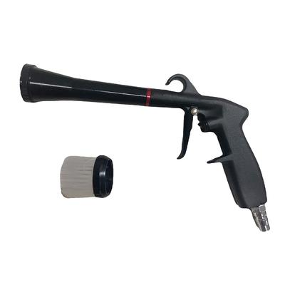 Pistola ad aria compressa, Pistola per la pulizia degli interni dell'auto Soffiatore di polvere con spazzola per rimuovere rapidamente sporco e polvere dalle superfici