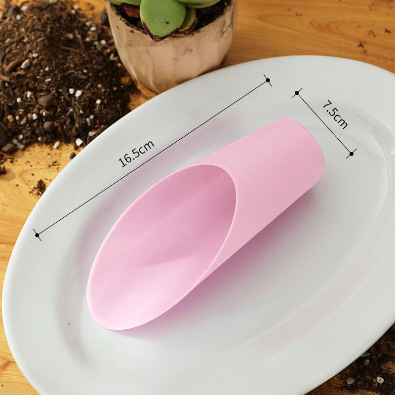 

1 шт. Терра пластиковая лопата лопатка чашка суккулент DIY бонсай растение помощник садовый инструмент лопата для копания почвы Оборудование De muslimate розовый