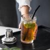 Transparent Glass Cocktail Shaker Set