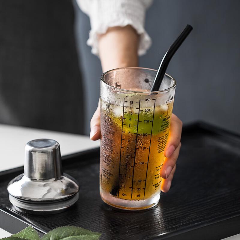 Transparent Glass Cocktail Shaker Set