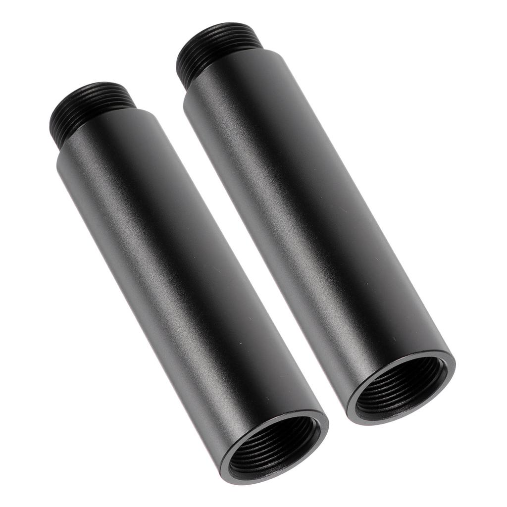 2Pcs Microphone Rack Extension Tube Adjustable Length Durable Mic Stand Extender Microphone Rack Extension Tube