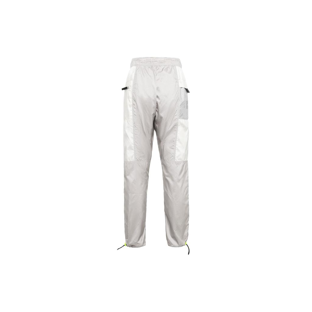 Jordan Solid Logo Print Drawstring Casual Pants Men Bottoms Grey DM1870-012