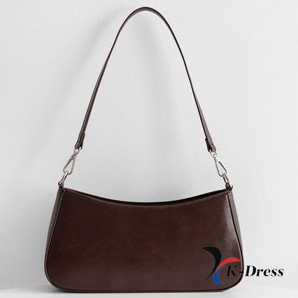 Vegan Square Baguette Cross Shoulder Bag (4 Colors)