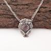 Purple Cat's Eye Gemstone 925 Solid Silver Jewelry Handmade Pendant Wedding Gift CP-6-42